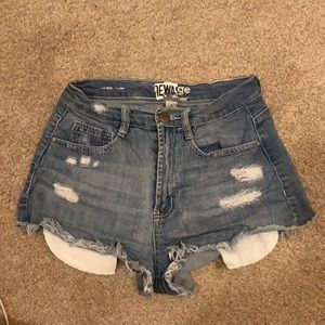 High rise cheeky Danni shorts